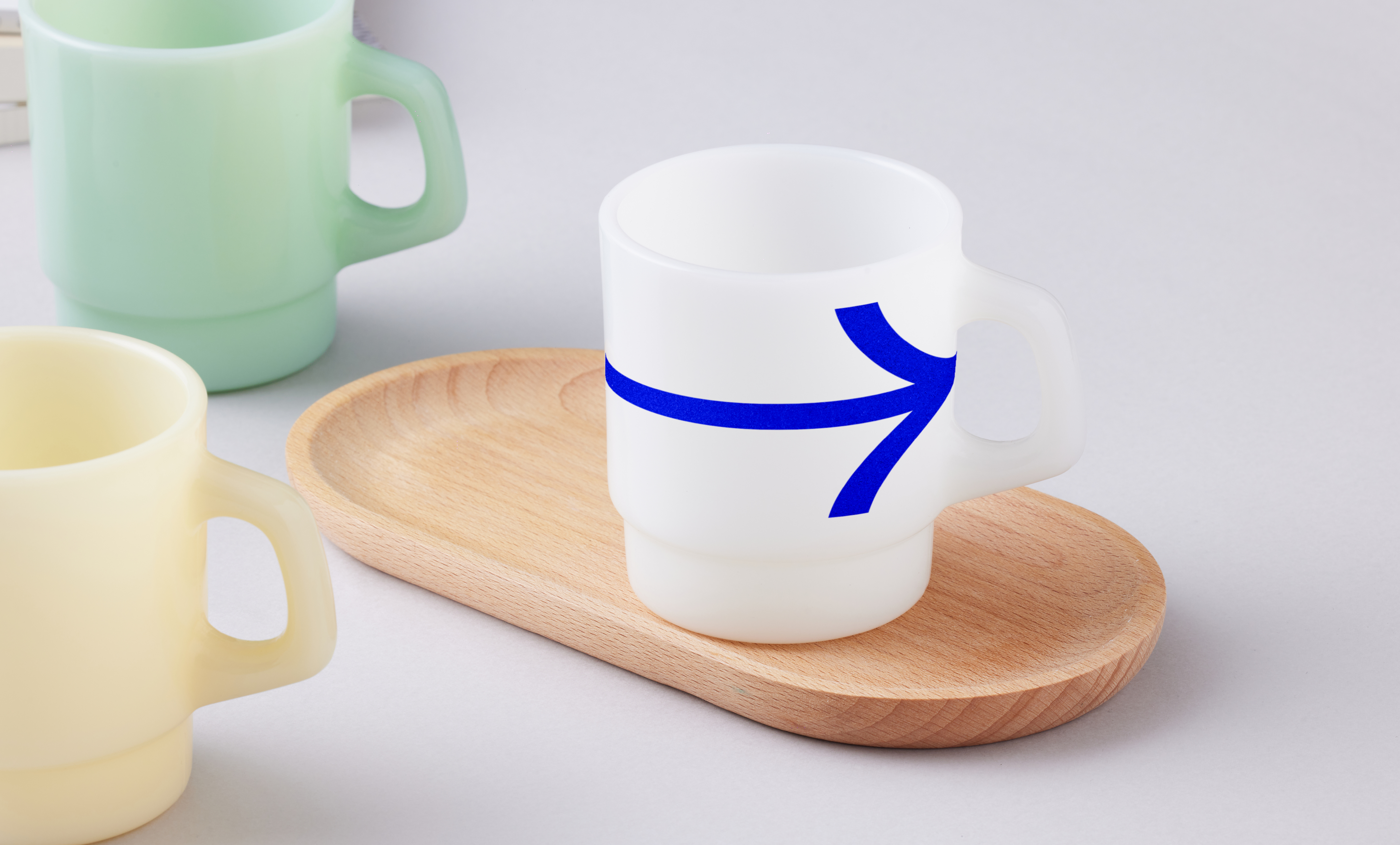 밀키 유유컵(유광)